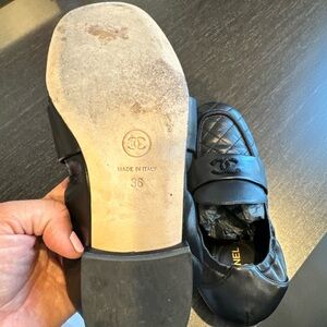 Slightly used Chanel Mocassin